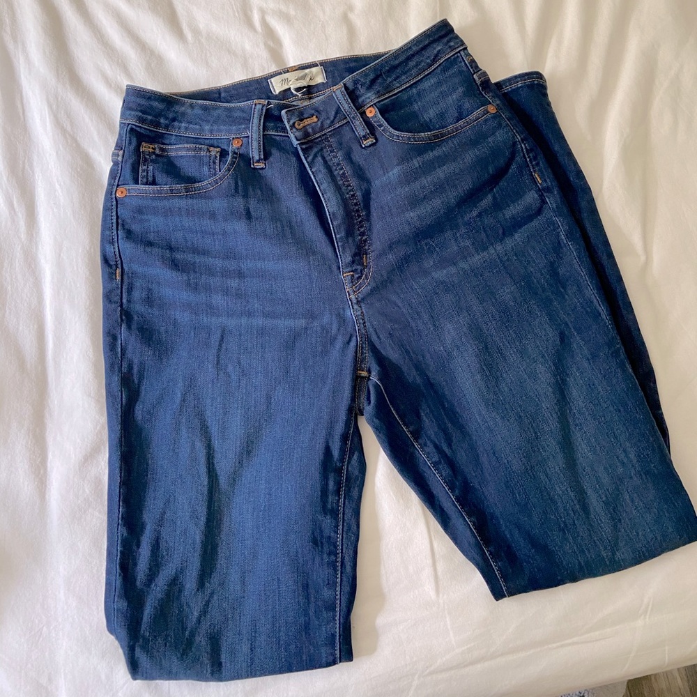 Madewell 11 Inch High Rise Skinny Jeans